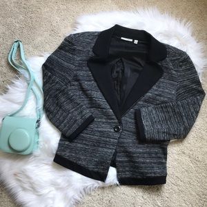 Halogen cropped blazer